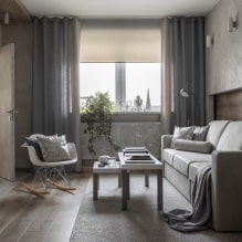 Wohnzimmergestaltung 16 m² - 50 echte Fotos mit den besten Lösungen-0
