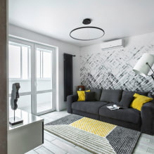 Wohnzimmergestaltung 16 m² - 50 echte Fotos mit den besten Lösungen-1