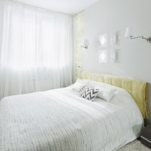 So statten Sie ein Schlafzimmer in Chruschtschow aus: echte Fotos im Innenraum-0