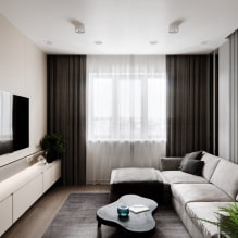 How to create a stylish living room design in Khrushchev? -2