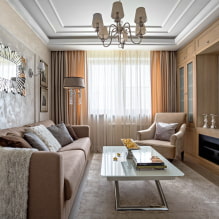 How to create a stylish living room design in Khrushchev? -4