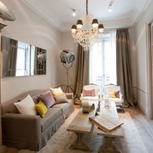 How to choose a chandelier for the living room? (47 photos in the interior of the hall) -3
