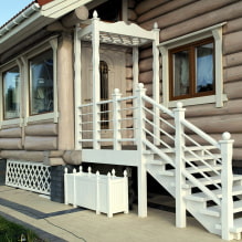 Merkmale der Gestaltung der Veranda für ein Privathaus-1