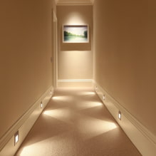 Floor lighting in an apartment: a photo, how to do it yourself-2