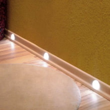 Floor lighting in an apartment: a photo, how to do it yourself-4