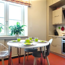 Hogyan lehet felszerelni egy 9 négyzetméteres konyhát? (legjobb kivitel, 62 fotó) -3