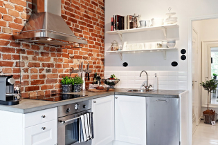 Backstein in der Küche – Beispiele für stilvolles Design