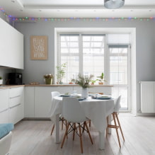 Küche in hellen Farben: 50 Fotos mit den besten Ideen-0