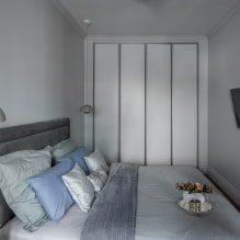 All about the use of gray in the interior of bedroom-8