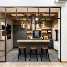 Bogen zur Küche: Designbeispiele und 50 Fotos im Innenraum-3