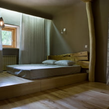 Dobogós ágy: a legjobb megoldások áttekintése, 45 fotó a belső térben-2