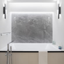 Minimalizmus a fürdőszobában: 45 fotó és tervezési ötlet-5