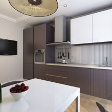 Küchendesign 10 m² - echte Fotos im Interieur und Designtipps-0