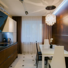 Küchendesign 10 m² - echte Fotos im Interieur und Designtipps-2