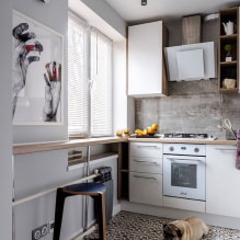 5 m²-es kis konyha kialakítása - 55 valódi fotó a legjobb megoldásokkal-5