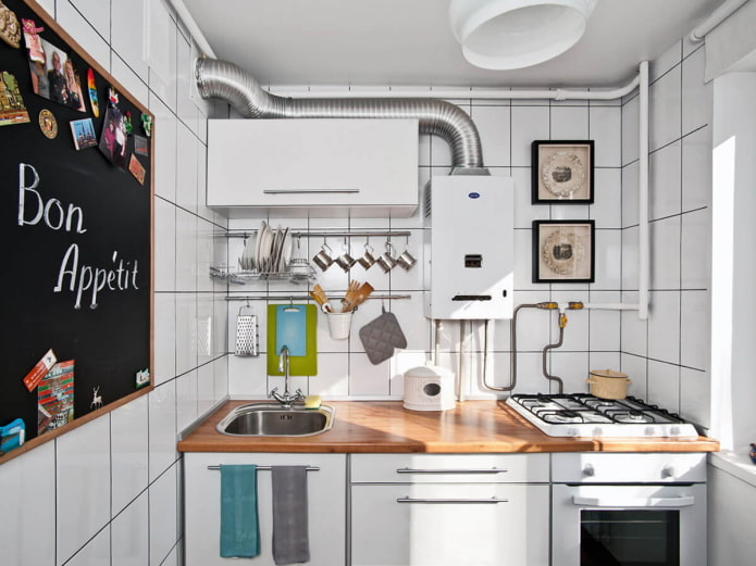 Design einer kleinen Küche 5 m² - 55 echte Fotos mit den besten Lösungen