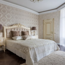 Wie dekoriere ich ein Schlafzimmer im klassischen Stil? (35 Fotos) -0