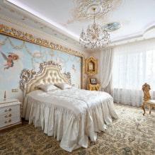Како украсити спаваћу собу у класичном стилу? (35 фотографија) -1