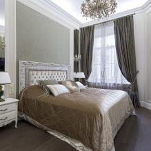 Како украсити спаваћу собу у класичном стилу? (35 фотографија) -3