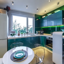 How to equip a kitchen 3 by 3 meters? 40 photos and design options-8