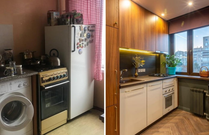 Реновирање кухиње пре и после: 10 прича са стварним фотографијама