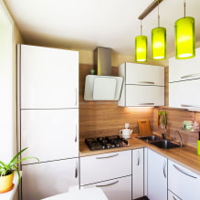 Küche in Chruschtschow: aktuelles Design, 60 Fotos im Innenraum-0