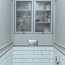 A csövek elrejtése a WC-ben: lehetőségek és utasítások fotókkal és videókkal-0