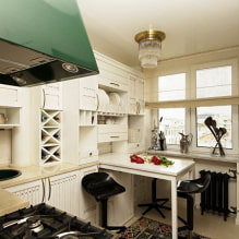 Küchendesign 11 m² - 55 echte Fotos und Designideen-1