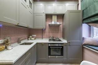 Küchendesign 7 m² - 50 echte Fotos mit den besten Lösungen