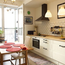 Küchendesign 14 m2 - Innenfotos und Designtipps-2