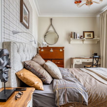 Schlafzimmerdesign 12 m² - Fotobewertung der besten Ideen-3