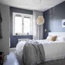 Schlafzimmerdesign 12 m² - Fotobewertung der besten Ideen-5