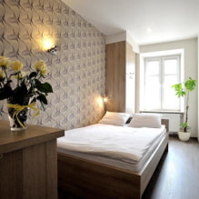 Schlafzimmerdesign 12 m² - Fotobewertung der besten Ideen-6