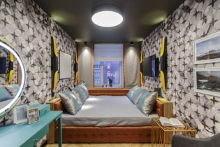 Schlafzimmergestaltung 12 m² - Fotobewertung der besten Ideen