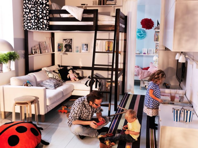 7 life hacks for a big family to live in a small apartment