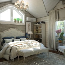 Дизајн спаваће собе у приватној кући: стварне фотографије и дизајнерске идеје-0