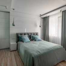 Alles über die Gestaltung eines Schlafzimmers im modernen Stil (40 Fotos) -4