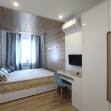 Alles über die Gestaltung eines Schlafzimmers im modernen Stil (40 Fotos) -6