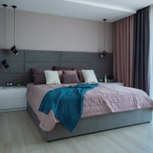 Alles über die Gestaltung eines Schlafzimmers im modernen Stil (40 Fotos) -8
