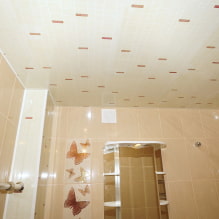 PVC panelek a fürdőszobához: előnyök és hátrányok, választott jellemzők, tervezés-7