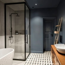 Fürdőszoba egy házban: a legjobb ötletek fényképes áttekintése-0
