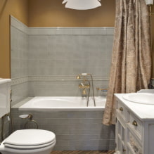 Fürdőszoba egy házban: a legjobb ötletek fényképes áttekintése-1