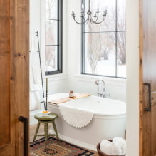 Bathroom in a private house: photo review of the best ideas-2