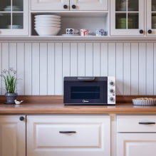 Die Küche mit PVC-Platten dekorieren: Vor- und Nachteile, Anwendungen, Designideen-6