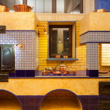 Oriental style kitchen: design tips, 30 photos-3