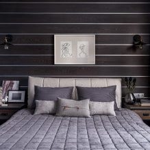 How to create a harmonious design for a dark bedroom? -1
