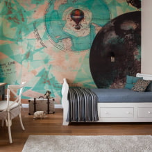 How to beautifully decorate an accent wall in the interior? -4