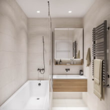 Hogyan lehet kialakítani egy stílusos fürdőszoba kialakítását 4 négyzetméter? -3