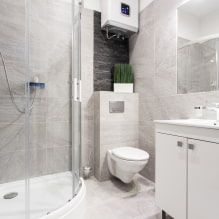 Alles über die Gestaltung des Badezimmers 5 m²-4