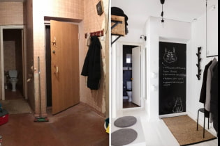 Renovation of the hallway before and after: 10 spectacular examples